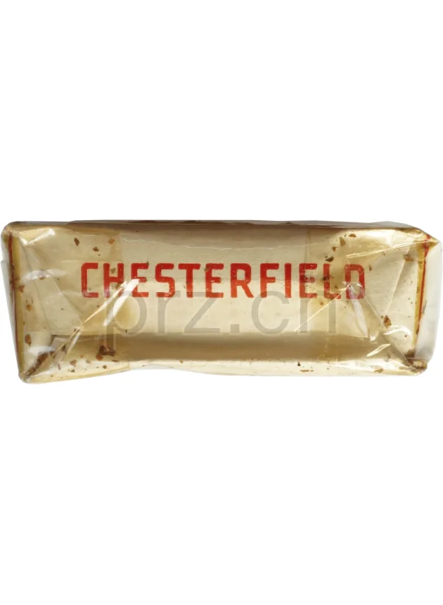 Chesterfield – 1944 Red Cross, Unterseite Chesterfield – 1944 Red Cross, Modell Red Cross, Jahr 1944, Unterseite