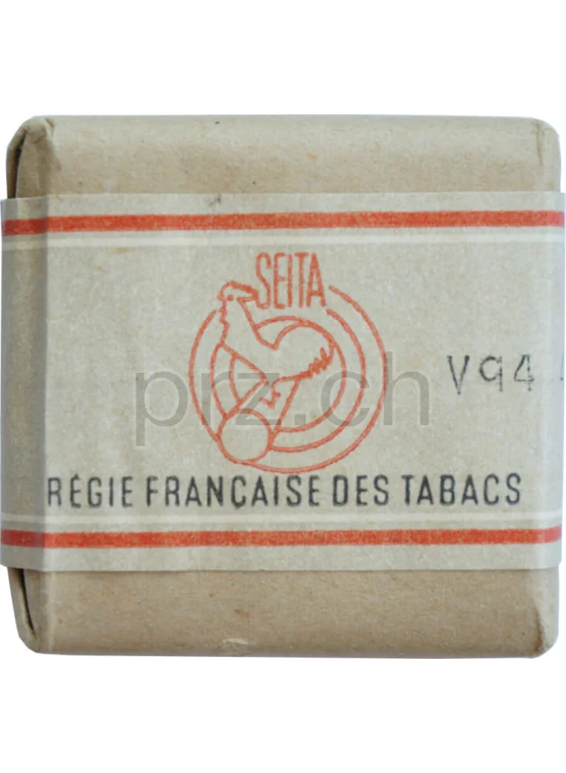 Tobacco SEITA – WWII, Rückseite Tobacco SEITA – WWII, Modell Privé, Jahr 1943 - 45, Rückseite