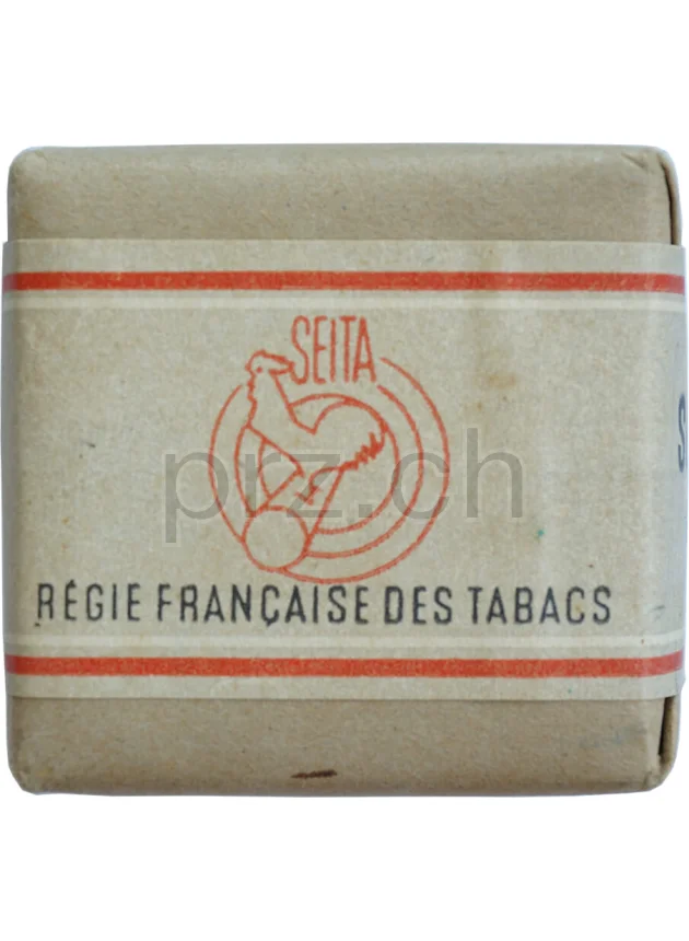 Tobacco SEITA – WWII, Vorderseite Tobacco SEITA – WWII, Modell Privé, Jahr 1943 - 45, Vorderseite