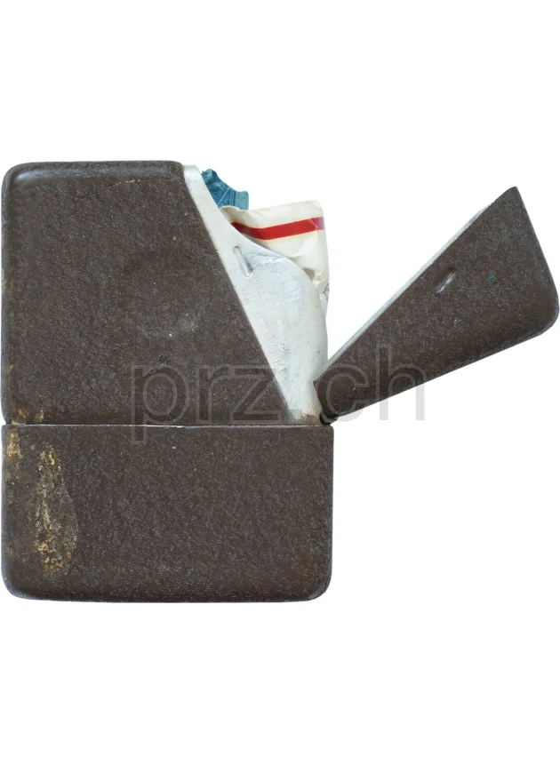Case - Brown Crackle, Ansicht 7 Case - Brown Crackle, Modell Private, Jahr 1943 - 45, Ansicht 7