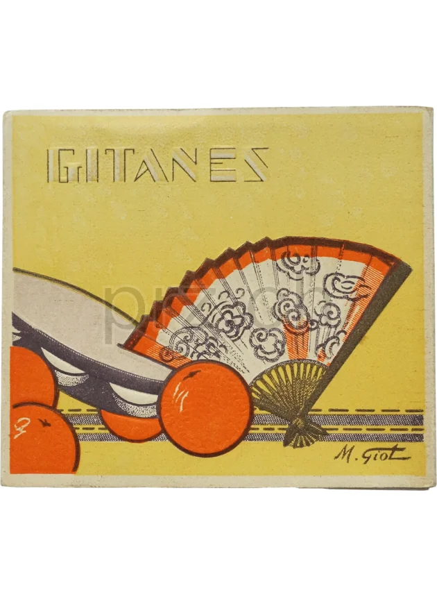 Gitanes – Jaune Maryland, Modell Privé, Jahr 1939, Vorderseite
