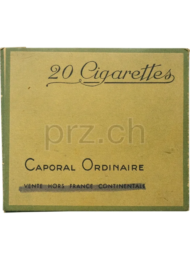 Gitanes – Vert Caporal Ordinaire, Modell Privé, Jahr 1939, Ansicht 2