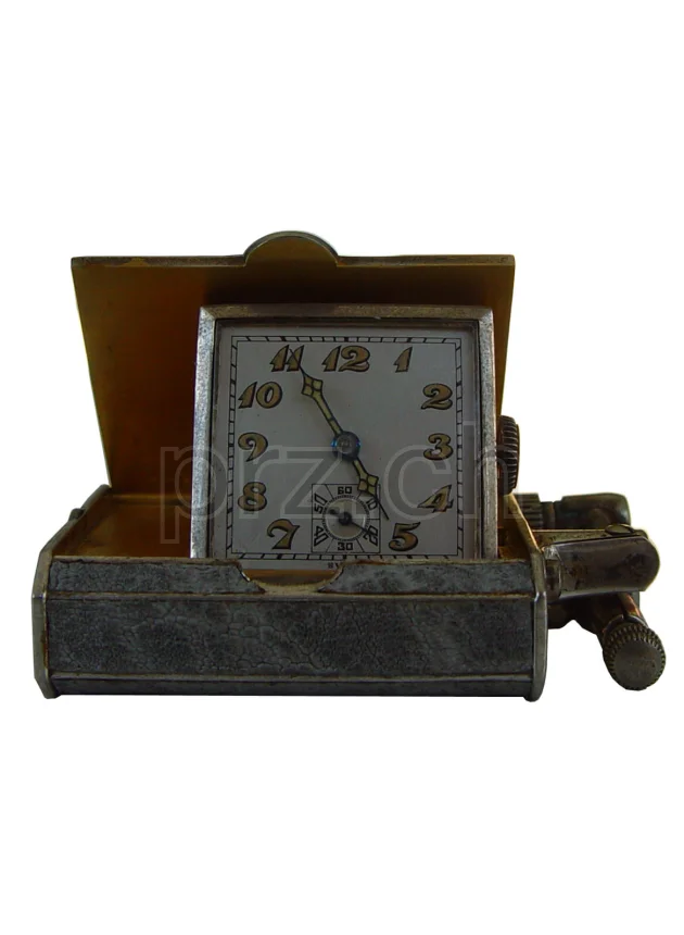 Hermanns – Switzerland Leather, Modell Concealed, silver plated, Jahr 1934, Ansicht 2