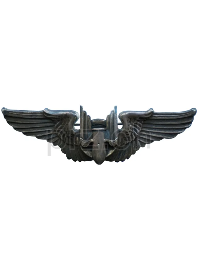 U.S. Army 8th Air Force Bomber Command – «The Mighty Eighth», Ansicht 6 U.S. Army 8th Air Force Bomber Command – «The Mighty Eighth», Modell three barrel hinge, round bottom, Jahr 1943 - 45, Ansicht 6