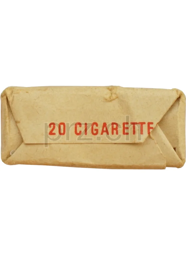Cigarettes Troupe – Tunisie, Modell Armée, Jahr 1943 - 55, Unterseite