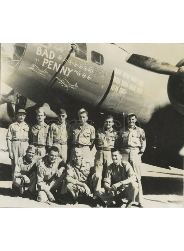U.S. Army Air Force – 416th Bomb Squadrons, Ansicht 11 U.S. Army Air Force – 416th Bomb Squadrons, Modell three barrel hinge (fixed during war), flat bottom, Jahr 1937, Ansicht 11