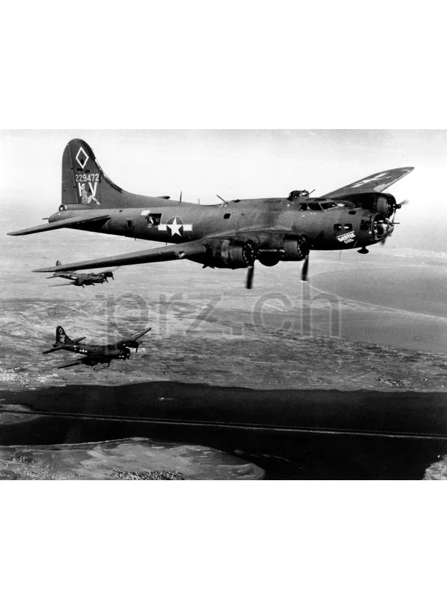 U.S. Army Air Force – 416th Bomb Squadrons, Vorderseite U.S. Army Air Force – 416th Bomb Squadrons, Modell three barrel hinge (fixed during war), flat bottom, Jahr 1937, Vorderseite