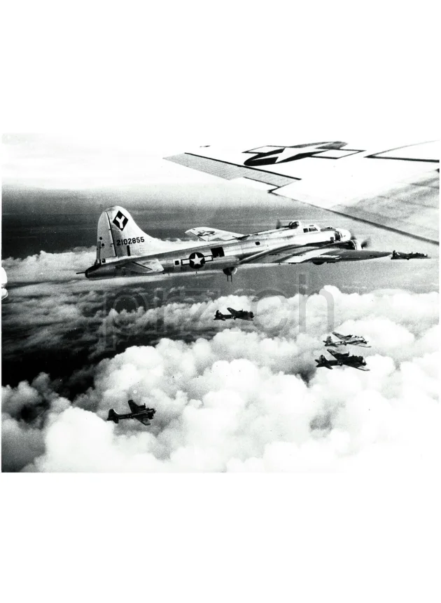 U.S. Army Air Force – 416th Bomb Squadrons, Ansicht 10 U.S. Army Air Force – 416th Bomb Squadrons, Modell three barrel hinge (fixed during war), flat bottom, Jahr 1937, Ansicht 10