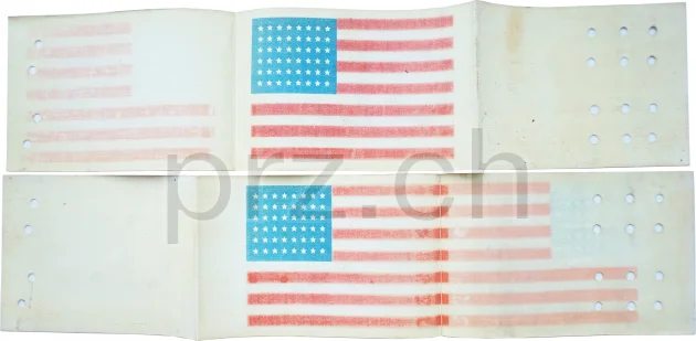 Vorderseite von D-Day Arm Flag – Sgt. Floyd D. Fletcher, 82nd Airborne Division, Modell Airborne «CL», Jahr 1943 - 44, Bild 1