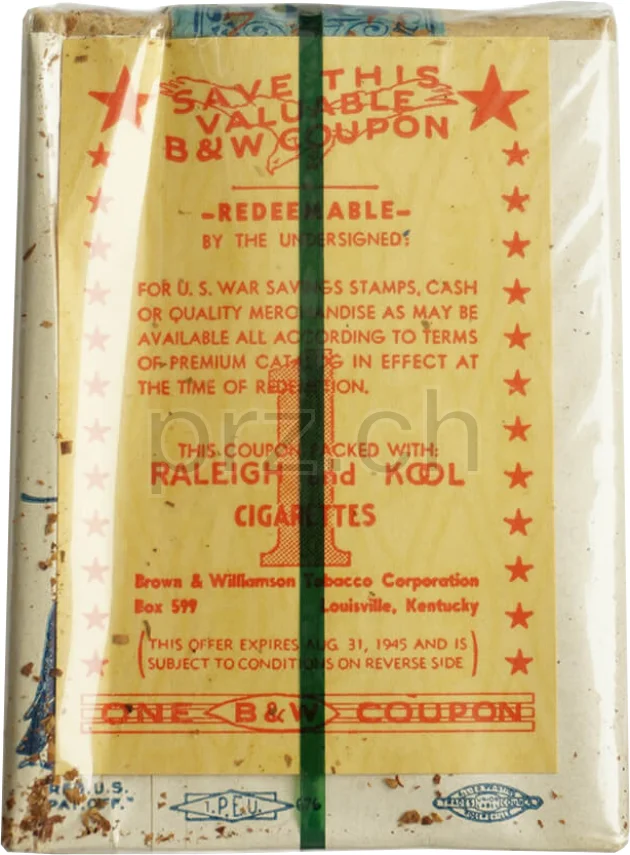 Vorderseite von Kool – 1942 Series 112, Modell Private, Jahr 1942, Bild 2