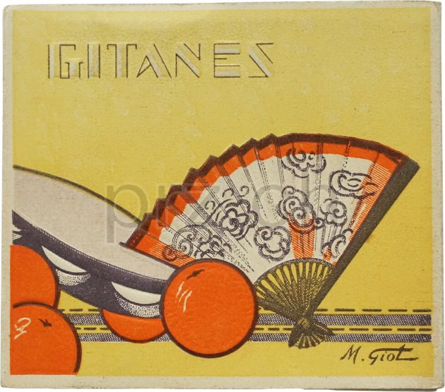 Vorderseite von Gitanes – Jaune Maryland, Modell Privé, Jahr 1939, Bild 1