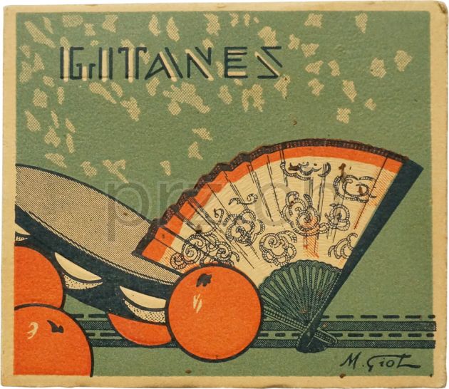 Vorderseite von Gitanes – Vert Caporal Ordinaire, Modell Privé, Jahr 1939, Bild 1