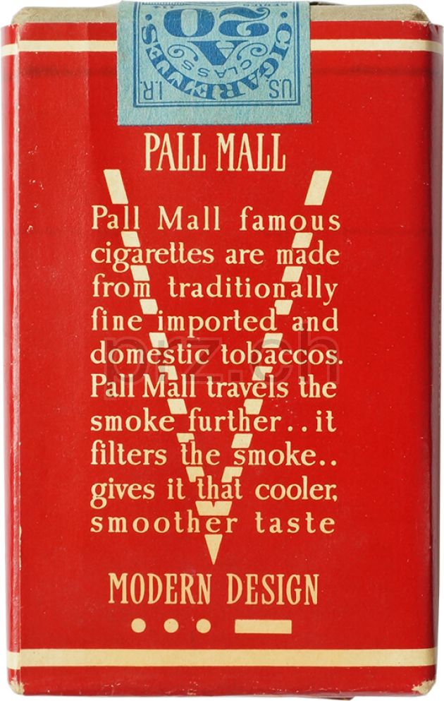 Vorderseite von Pall Mall – 1944 Series 114 V.., Modell Private, Jahr 1944, Bild 2