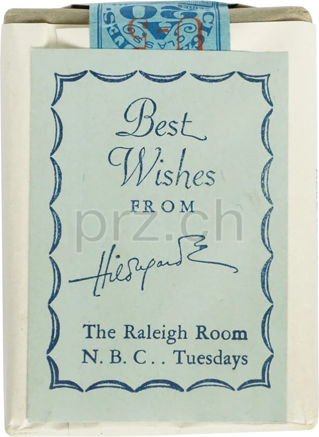 Vorderseite von Raleigh – 1944 Best Wishes From Hildegarde, Modell Private, Jahr 1944, Bild 1