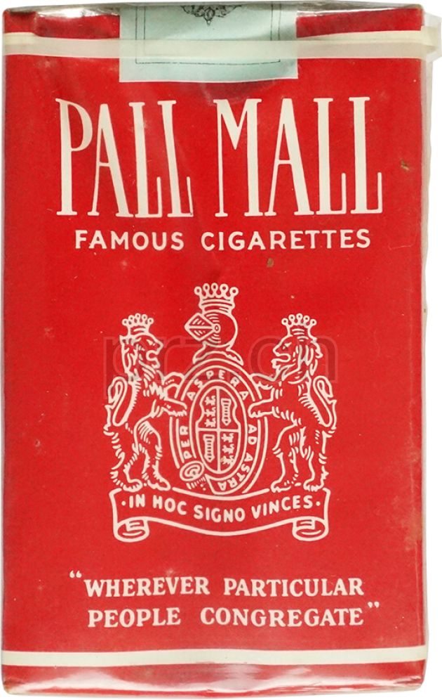 Vorderseite von Pall Mall – 1945 Régis Française Des Tabacs, Modell Private, Jahr 1945, Bild 2