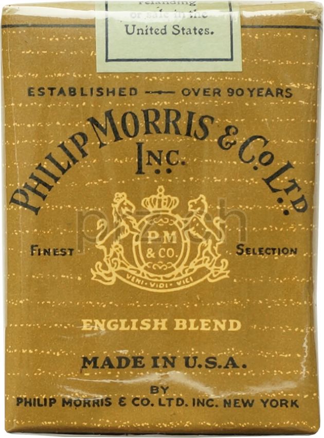 Vorderseite von Philip Morris – 1945 Armed Forces, Modell Armed Forces, Jahr 1945, Bild 1