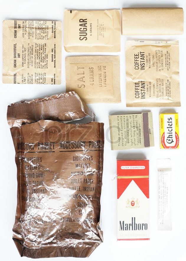 Vorderseite von Army Cigarettes Vietnam – C Ration Open Packs, Modell Armed Forces, Jahr 1965 - 71, Bild 1
