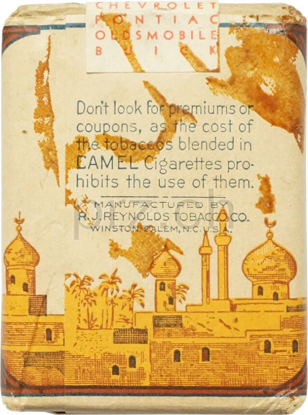 Vorderseite von Camel – 1944 Armed Forces General Motors, Modell Armed Forces, Jahr 1944, Bild 2