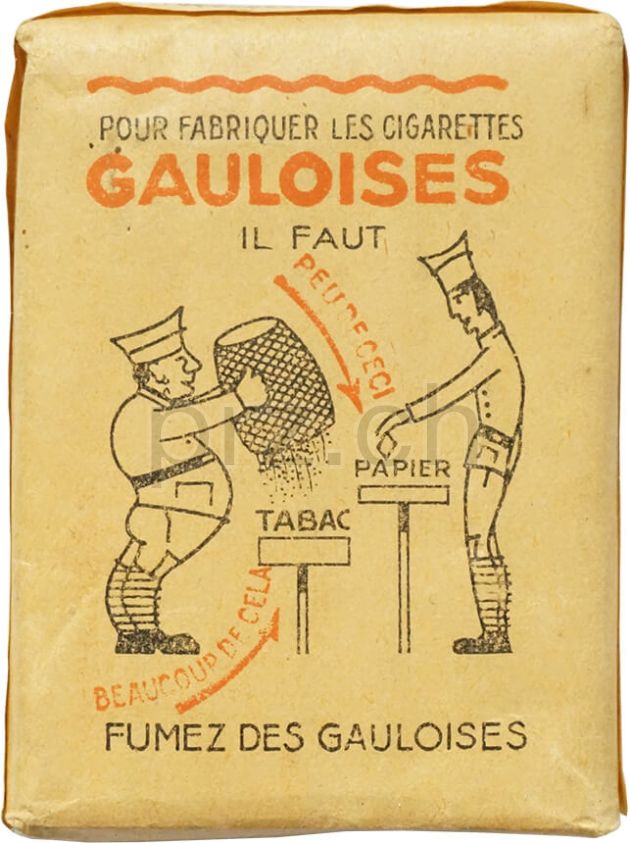 Vorderseite von Cigarettes – Troupe Fabrication, Modell Armée, Jahr 1943 - 45, Bild 1