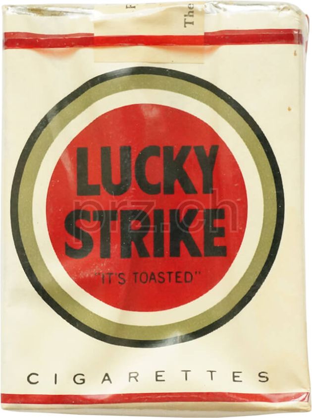 Vorderseite von Lucky Strike – WWII Red Cross, Modell Red Cross, Jahr 1944 - 46, Bild 1
