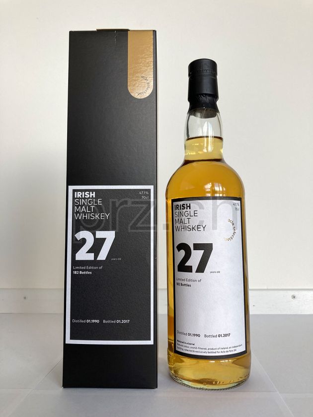 Flasche von Acla Selection 27 27 Jahre, abgefüllt 2017, Bild 1