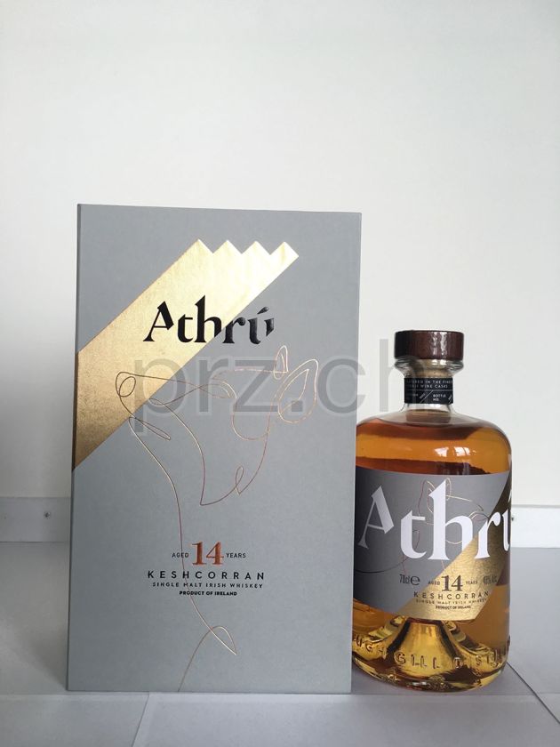Flasche von Athrú 14 Jahre, abgefüllt 2018, Bild 1