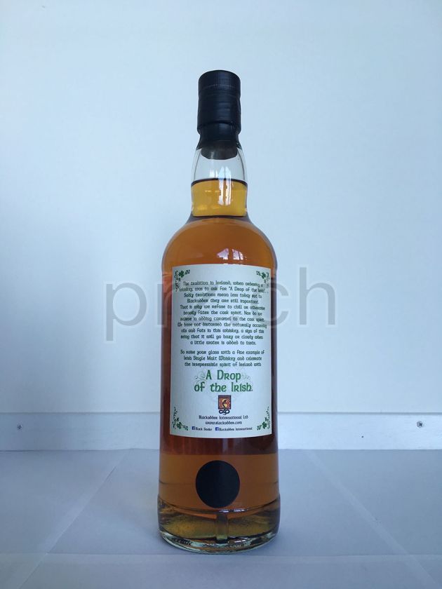 Flasche von A Drop of the Irisch 26 Jahre, abgefüllt 2016, Bild 3