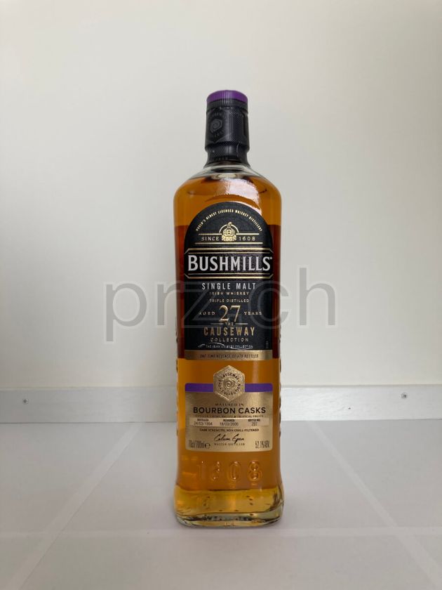 Flasche von Bushmills 27 Jahre, abgefüllt 2021, Bild 2
