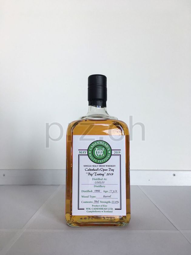 Flasche von Cooley 27 Jahre, abgefüllt 2019, Bild 2