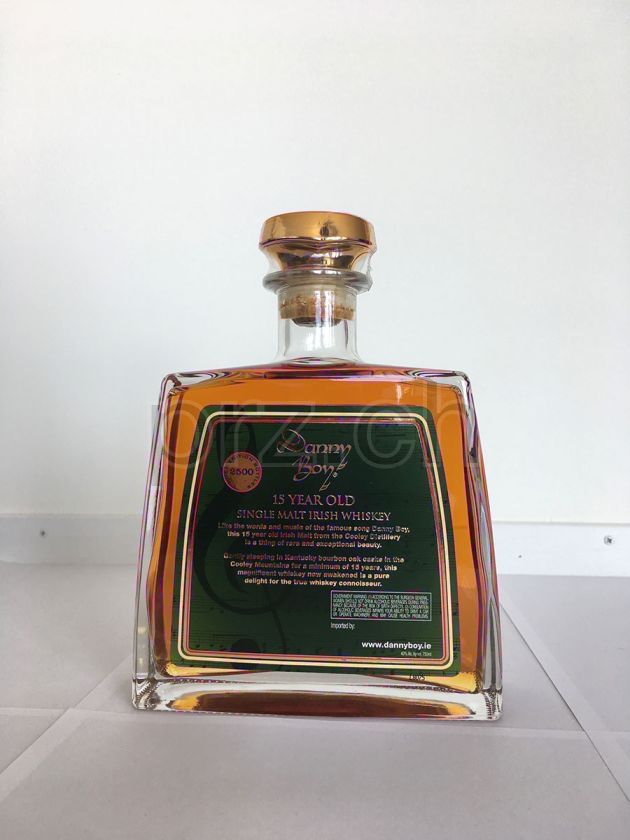 Flasche von Cooley 15 Jahre, abgefüllt 2008, Bild 3