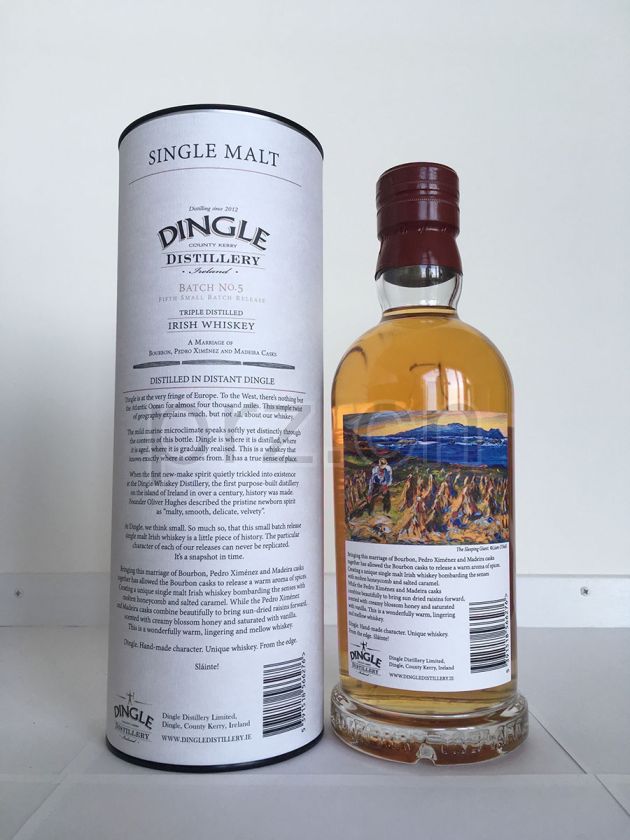 Flasche von Dingle, abgefüllt 2020, Bild 2