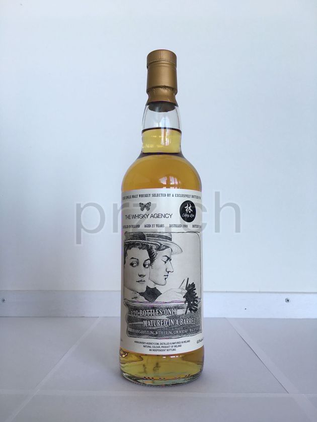 Flasche von Eiling Lim Irish 27 Single Malt 27 Jahre, abgefüllt 2016, Bild 1