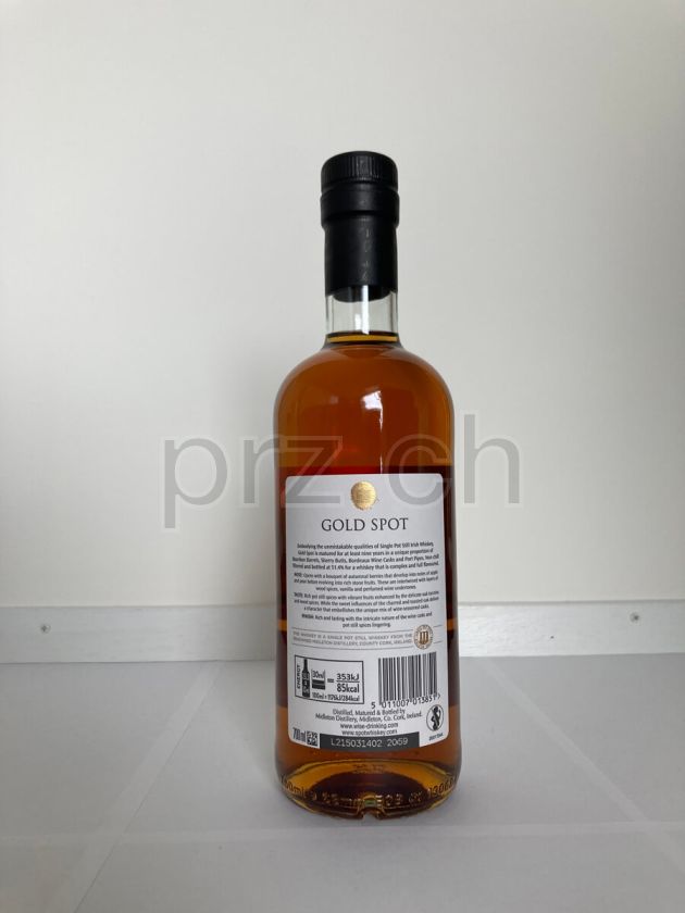 Flasche von Midleton 9 Jahre, abgefüllt 2022, Bild 4