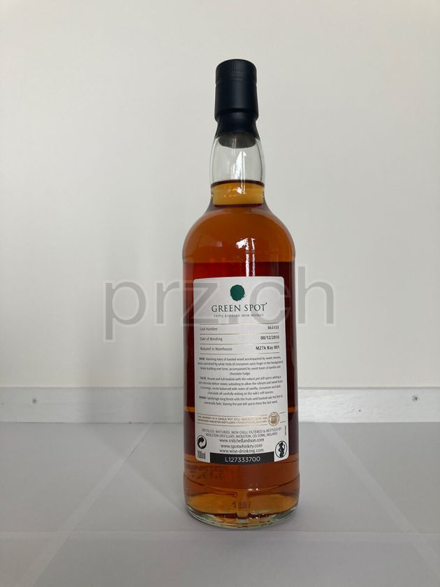 Flasche von Midleton 10 Jahre, abgefüllt 2021, Bild 3