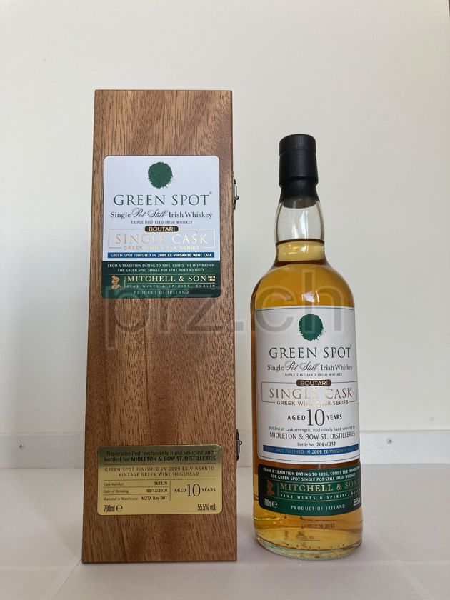 Flasche von Midleton 10 Jahre, abgefüllt 2021, Bild 1