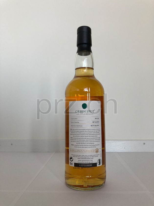 Flasche von Midleton 10 Jahre, abgefüllt 2021, Bild 3