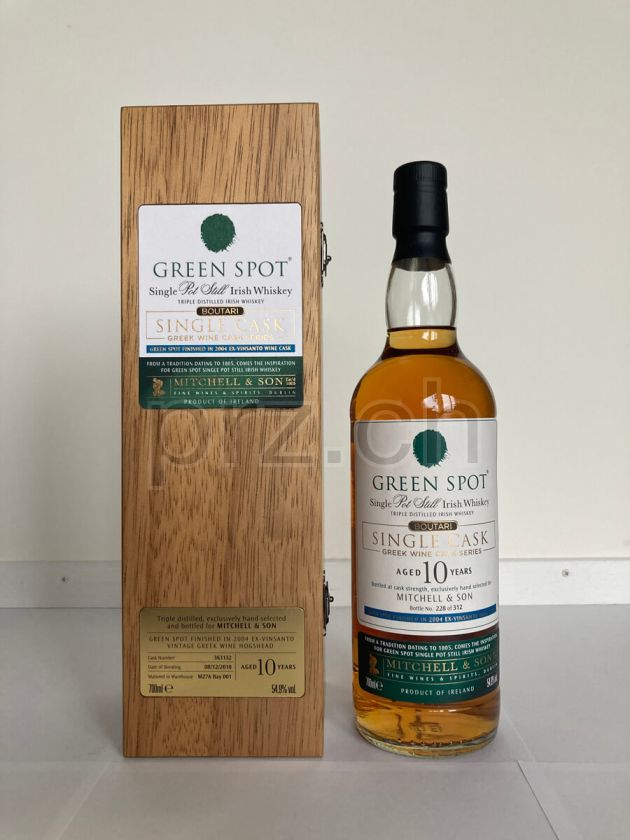 Flasche von Midleton 10 Jahre, abgefüllt 2021, Bild 1