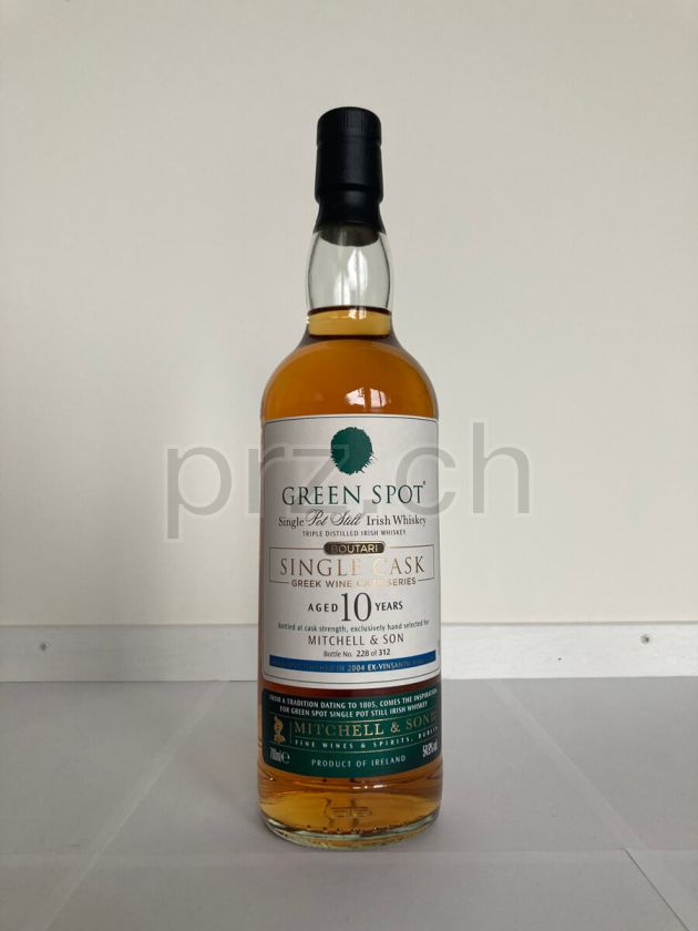 Flasche von Midleton 10 Jahre, abgefüllt 2021, Bild 2