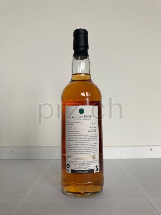 Flasche von Midleton 10 Jahre, abgefüllt 2021, Bild 3