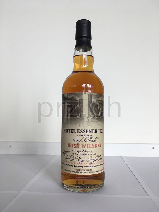 Flasche von Hotel Essener Hof 5 Cask 8461 24 Jahre, abgefüllt 2015, Bild 1