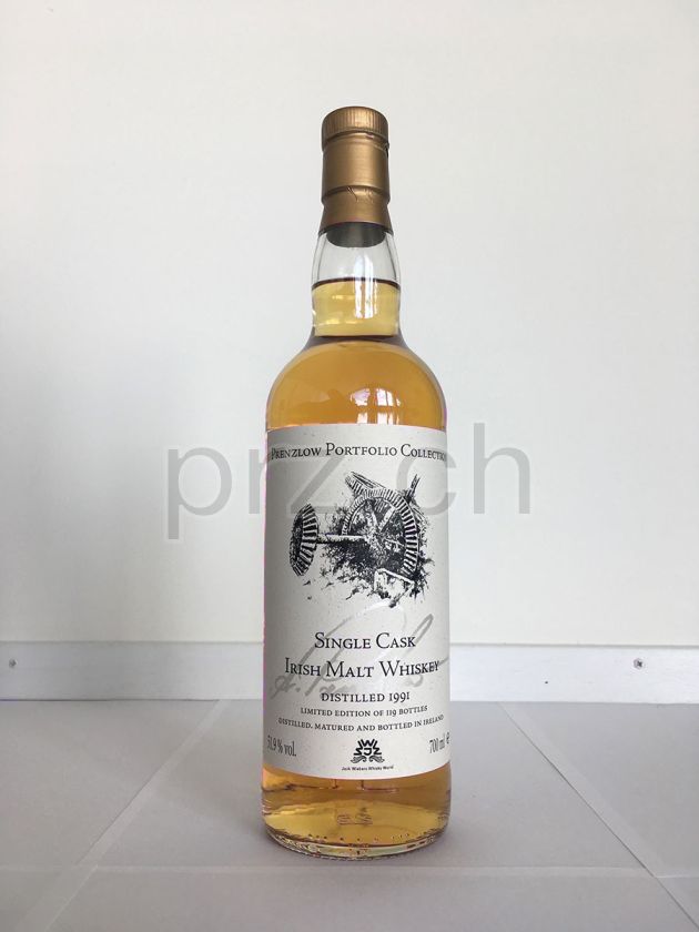 Flasche von Irish Malt Prenzlow Portfolio Collection 23 Jahre, abgefüllt 2015, Bild 2