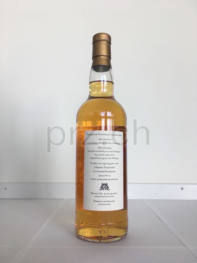 Flasche von Irish Malt Prenzlow Portfolio Collection 23 Jahre, abgefüllt 2015, Bild 3