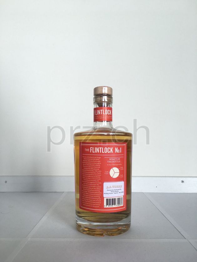 Flasche von J.J. Corry 16 Jahre, abgefüllt 2018, Bild 2