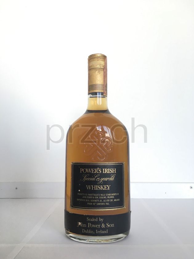Flasche von John&#039;s Lane (John Power) 15 Jahre, abgefüllt 1971, Bild 1