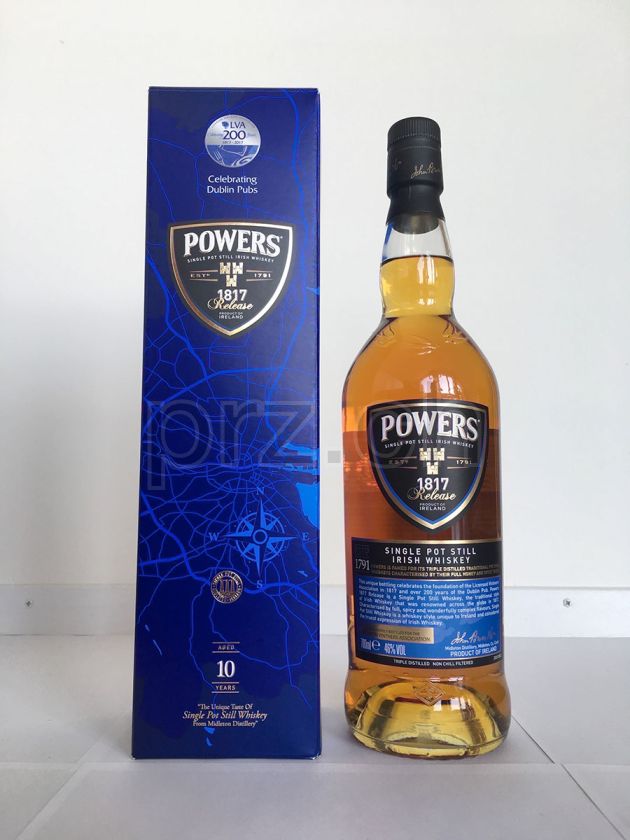 Flasche von John&#039;s Lane (John Power) 10 Jahre, abgefüllt 2016, Bild 1