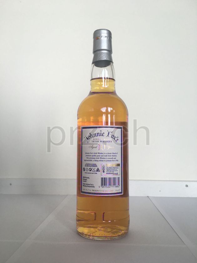 Flasche von John&#039;s Lane (John Power) 10 Jahre, abgefüllt 2015, Bild 3