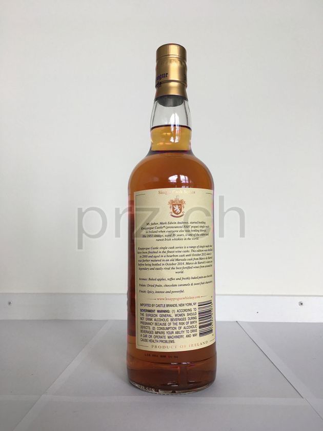 Flasche von Cooley 14 Jahre, abgefüllt 2014, Bild 3
