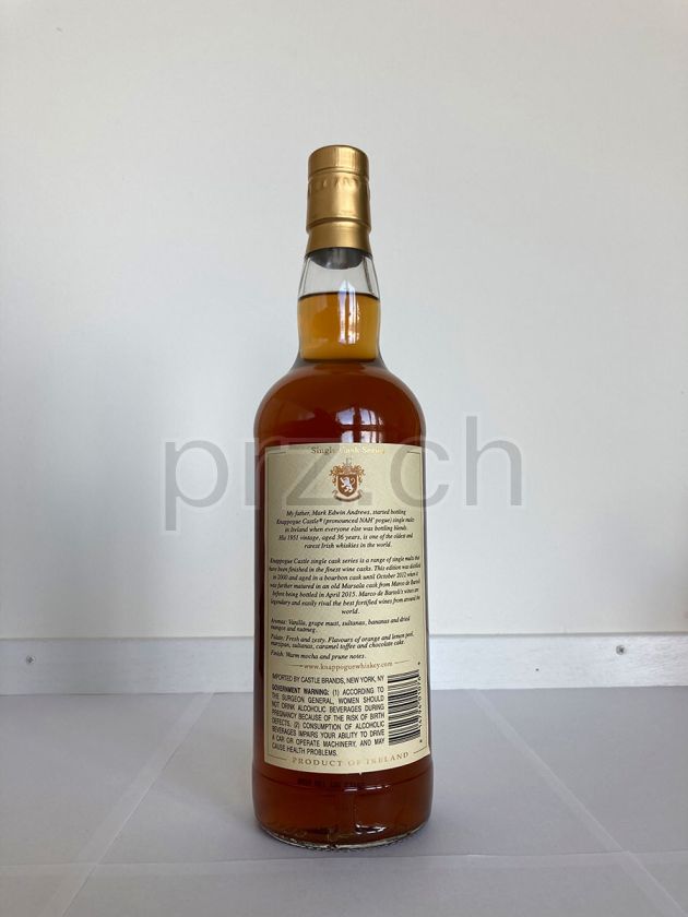 Flasche von Cooley 15 Jahre, abgefüllt 2015, Bild 2