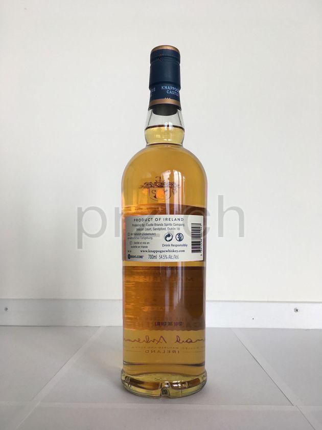 Flasche von Knappogue Castle 12 Bourbon Barrels Cask Strength 12 Jahre, abgefüllt 2019, Bild 3