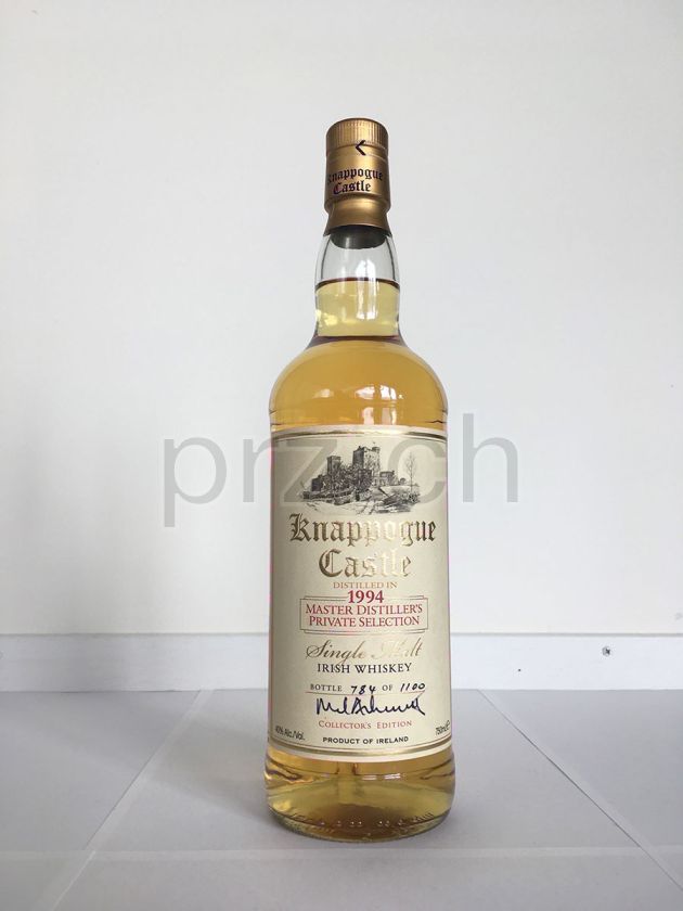 Flasche von Knappogue Castle 1994 Master Distiller's Private Selection 15 Jahre, abgefüllt 2009, Bild 2